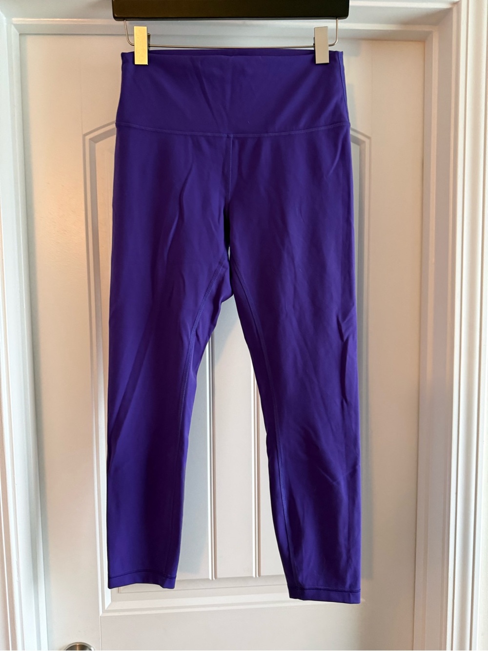 Lululemon Athletica Wunder Under 25” leggings in petrol purple, size 10 - Picture 4 of 7